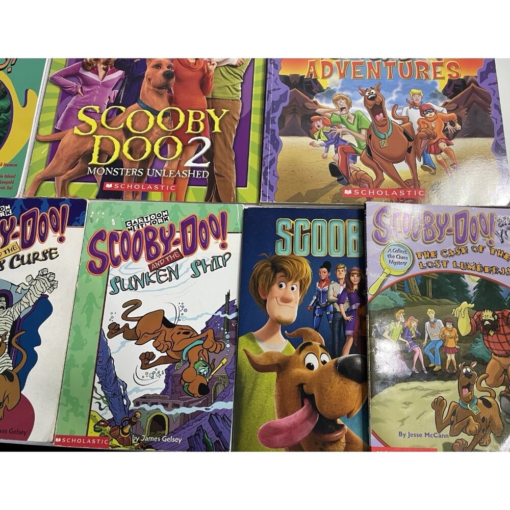 11 Scooby-Doo and You Book Lot Story Chapter Mystery Scholastic Cartoon Network - Picture 4 of 8